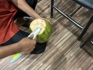 Freshest coconut water around!